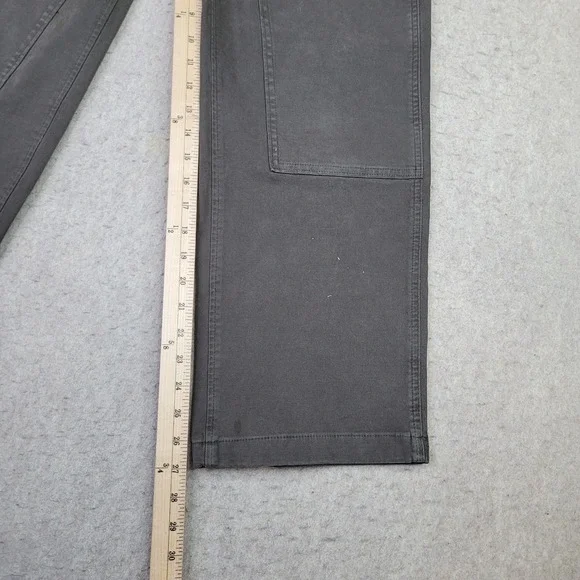 Abercrombie & Fitch Pants Mens Size 28x28 Moss Baggy Double Knee Canvas Workwear - Picture 11 of 13